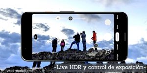 -Live HDR y control de exposición-